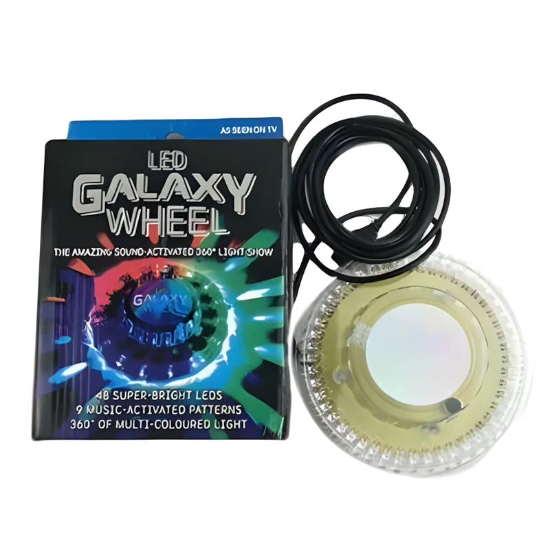 Galaxy Wheel 48 Leds Disco Stage Lamp USB Dazzling Color Led light