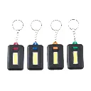 Mini Portable LED Light Keychain Lamp Flashlight - Random Colour