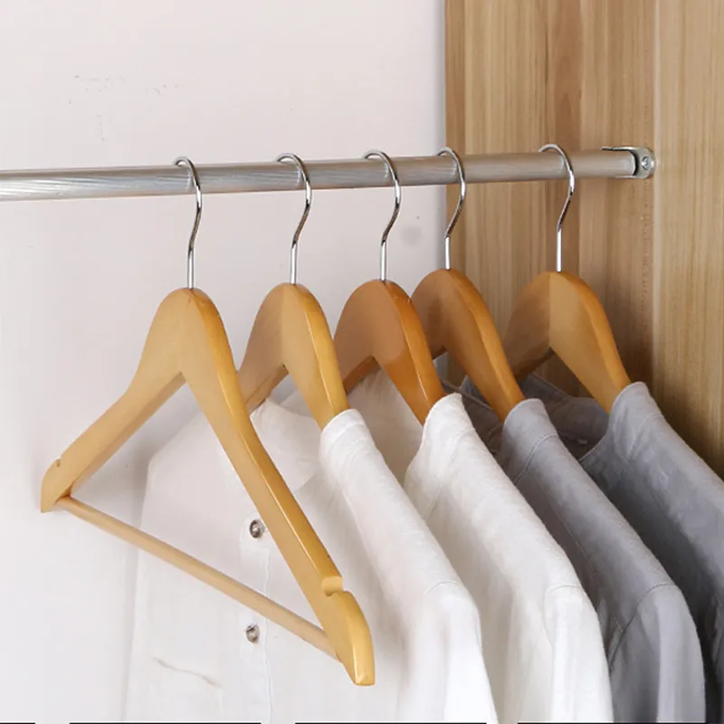 1 Pack of 20 pcs Wooden Clothes Coat Hangers 44 x 23 cm